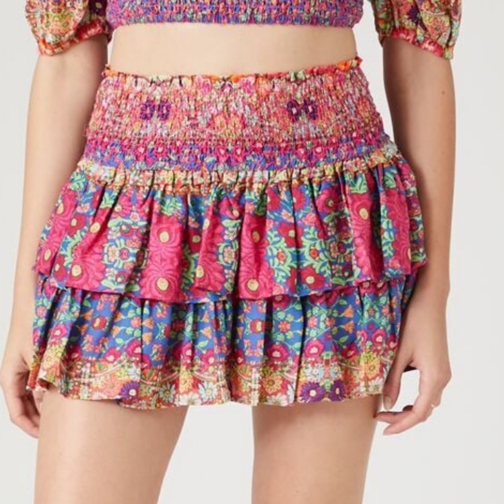 Floral Multicolor Skirt
